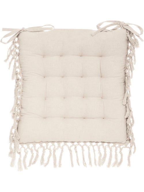 Galette de chaise macramé MACRA - Kiabi Galette de chaise macramé MACRA - Kiabi