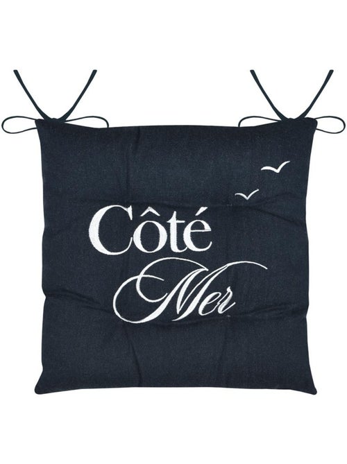 Galette de chaise marine Côté Mer - Kiabi