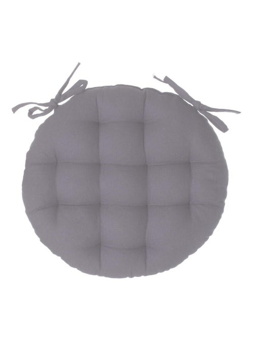 Galette de chaise matelassée ronde - Kiabi