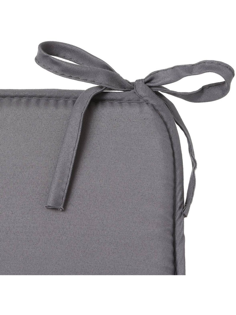 Galette de chaise MICRO Gris foncé - Kiabi