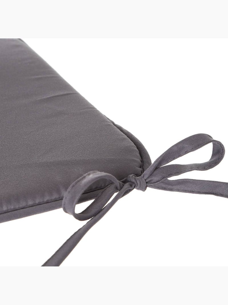 Galette de chaise MICRO Gris foncé - Kiabi