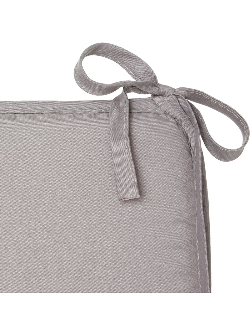 Galette de chaise MICRO Gris galet - Kiabi