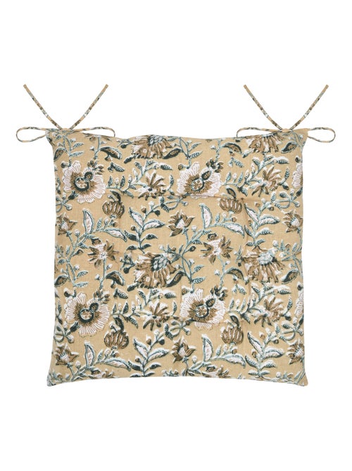 Galette de chaise motif floral élégant - Kiabi