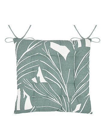 Galette de chaise motif floral