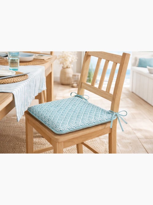 Galette de chaise motif graphique - Kiabi Galette de chaise motif graphique - Kiabi