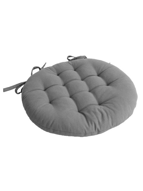 Galette de chaise piquée et ronde - Kiabi