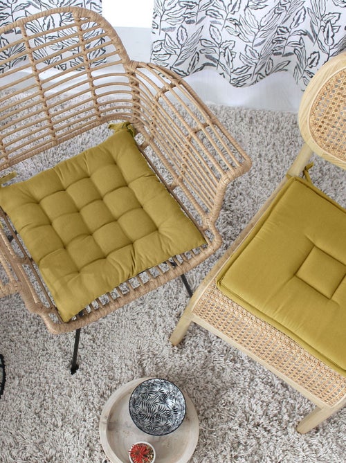 Galette de chaise plate Panama - Kiabi