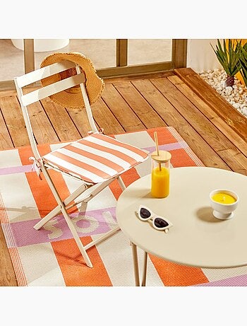 Galette de chaise poolside