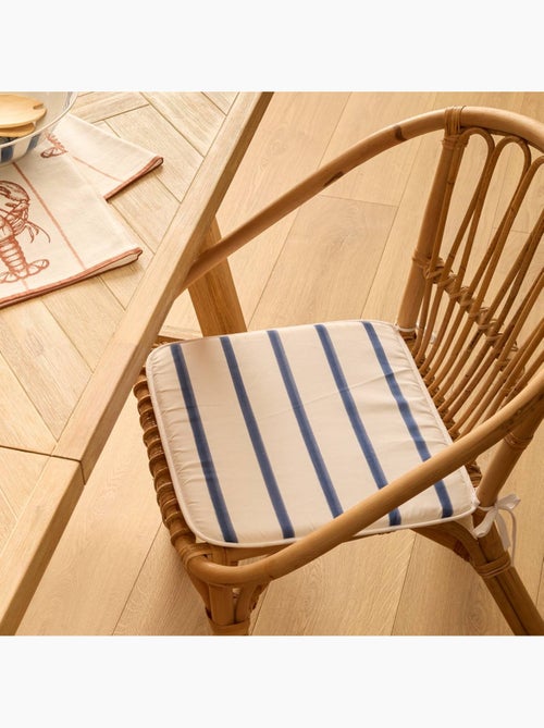 Galette de chaise rayée OCEANIA - Kiabi