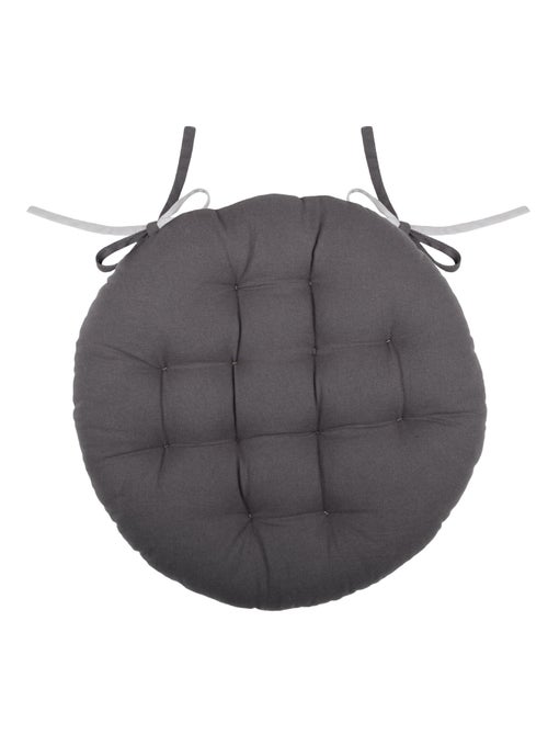 Galette de chaise ronde et bicolore - Kiabi