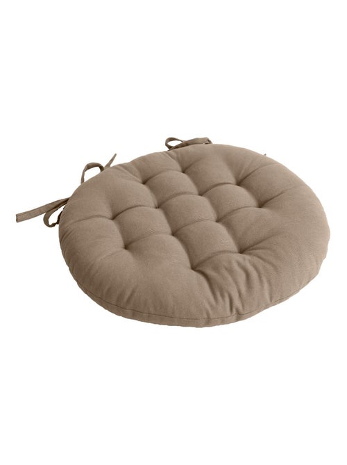 Galette de chaise ronde matelassée en coton PANAMA - Kiabi Galette de chaise ronde matelassée en coton PANAMA - Kiabi