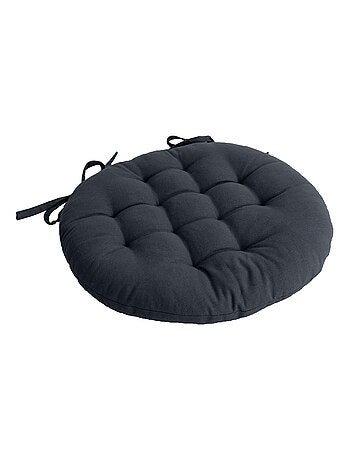 Galette de chaise ronde matelassée en coton PANAMA