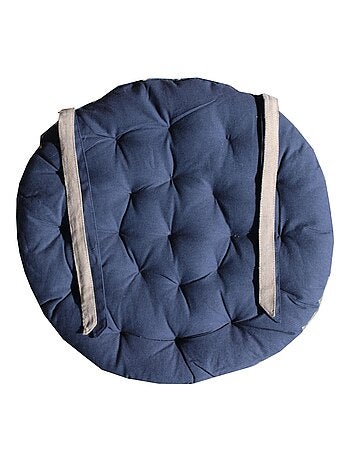 Galette de chaise ronde matelassée VALAYANS