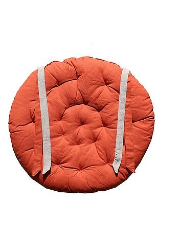 Galette de chaise ronde matelassée VALAYANS