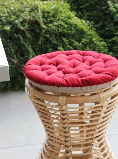 Galette de chaise ronde matelassée VALAYANS - Kiabi