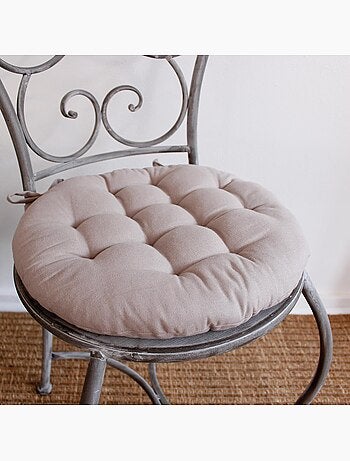 Galette de chaise ronde Panama