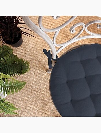 Galette de chaise ronde Panama