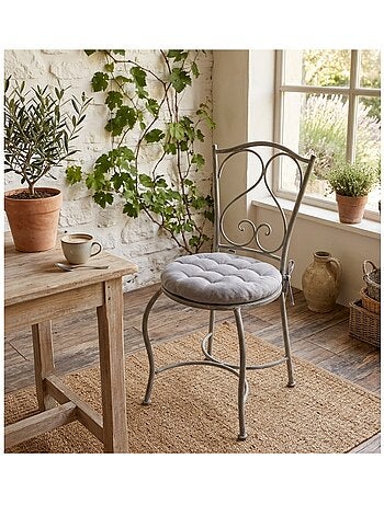 Galette de chaise ronde Panama