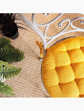 Galette de chaise ronde Panama