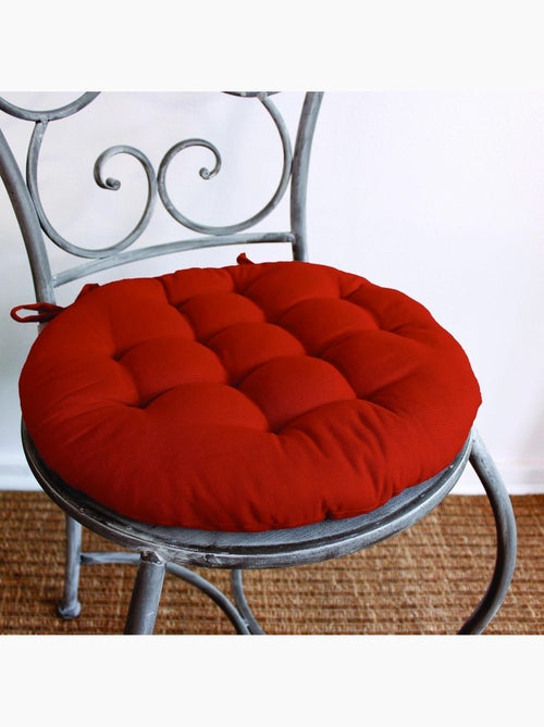 Galette de chaise ronde Panama - Kiabi