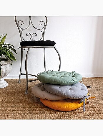 Galette de chaise ronde Panama