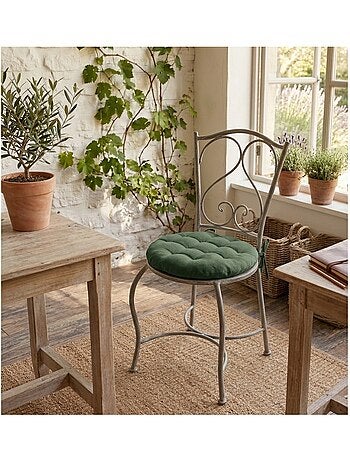 Galette de chaise ronde Panama