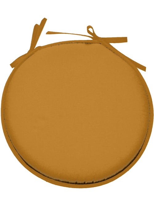 Galette de chaise ronde unie aux multiples couleurs - Kiabi Galette de chaise ronde unie aux multiples couleurs - Kiabi