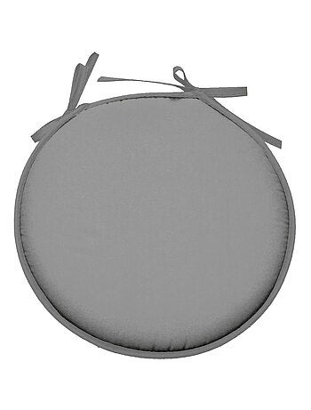 Galette de chaise ronde Unie Pop color