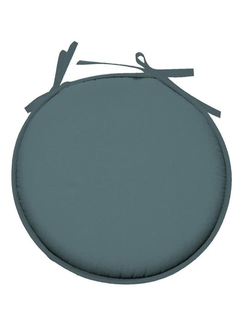 Galette de chaise ronde Unie Pop color Vert jade - Kiabi