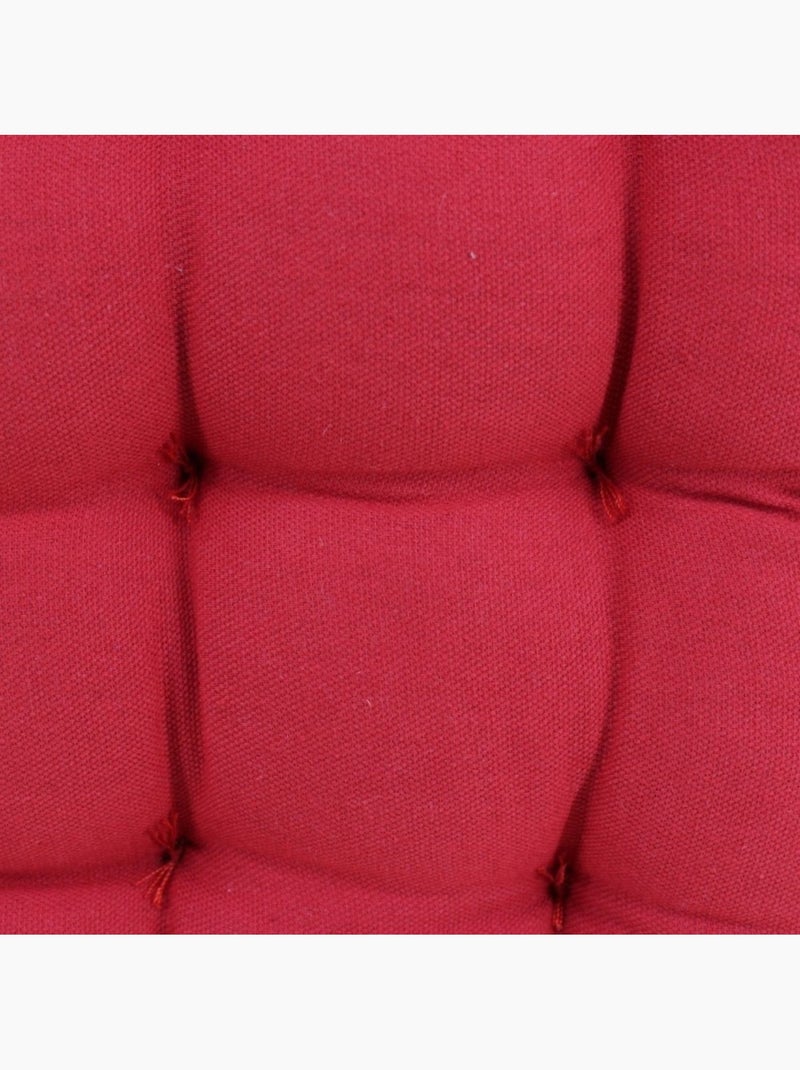 Galette de chaise rouge 40x40cm Rouge - Kiabi