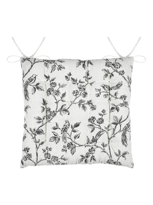 Galette de chaise style campagne chic - Kiabi