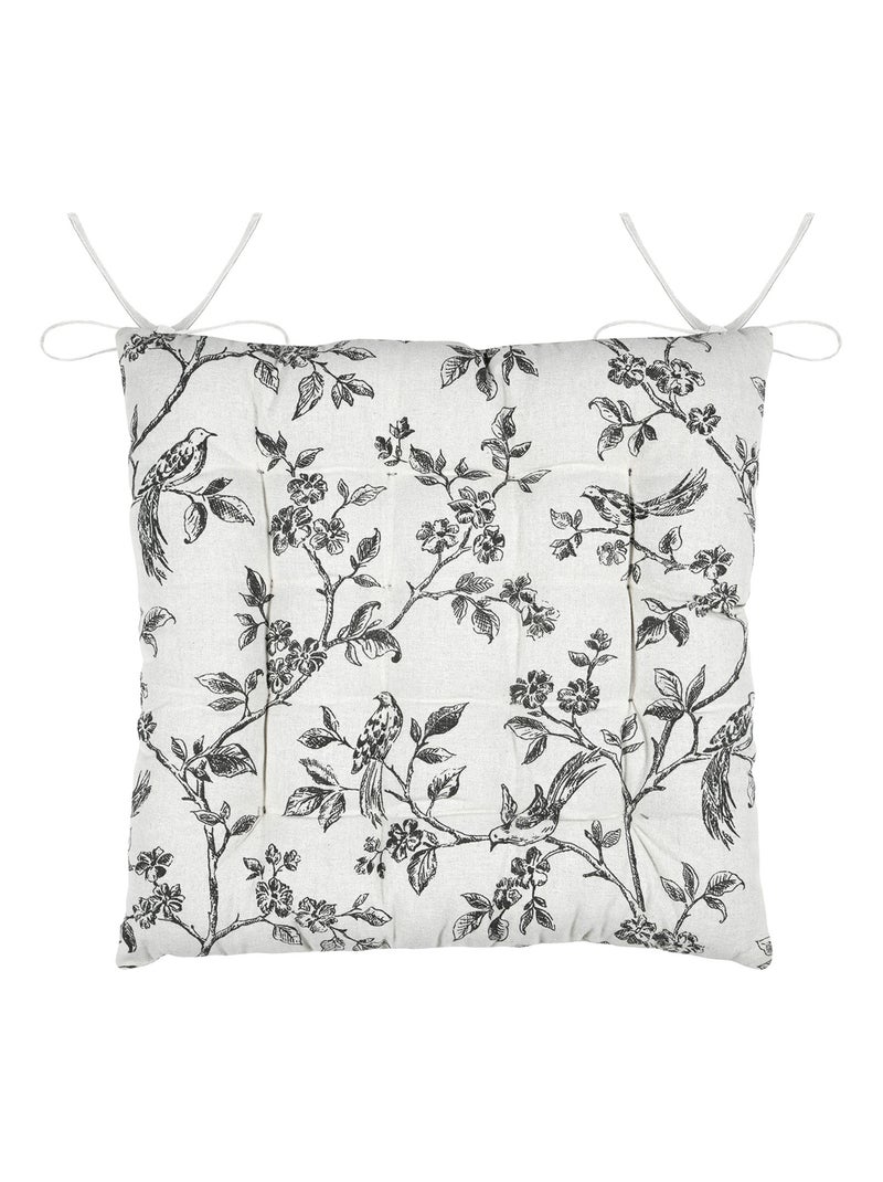 Galette de chaise style campagne chic Ecru - Kiabi