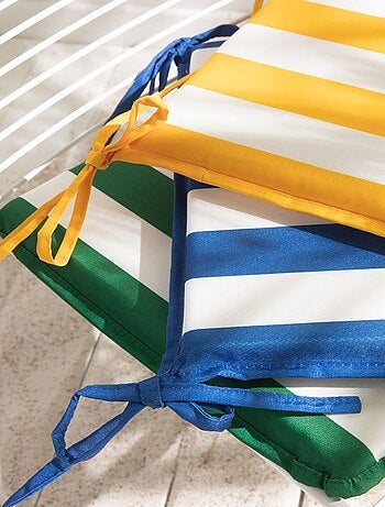 Galette de chaise SUMMER STRIPES