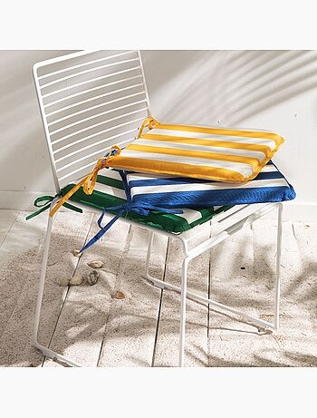 Galette de chaise SUMMER STRIPES