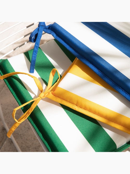 Galette de chaise SUMMER STRIPES - Kiabi