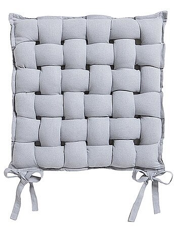 Galette de chaise Tressée - 40 x 40 cm