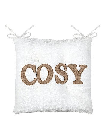 Galette de chaise ultra douce "Cosy