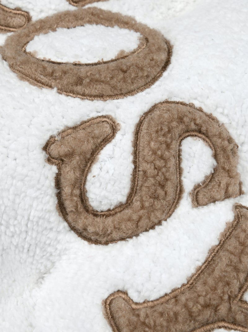 Galette de chaise ultra douce "Cosy" Ecru - Kiabi