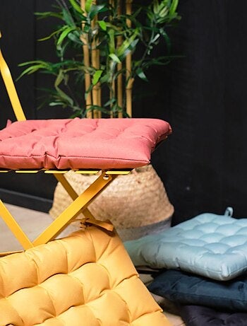 Galette de chaise uni SPIRIT GARDEN