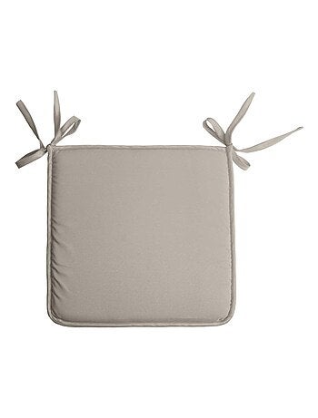 Galette de chaise unie aux multiples couleurs