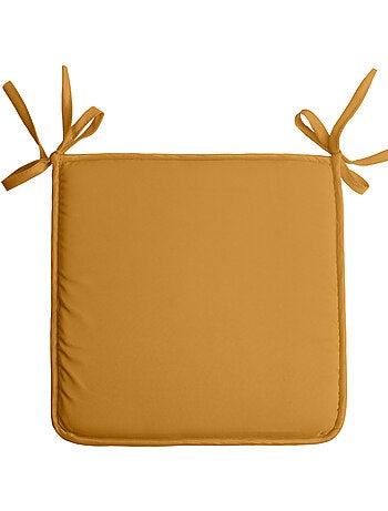 Galette de chaise unie aux multiples couleurs