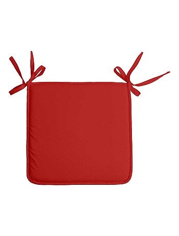 Galette de chaise unie aux multiples couleurs