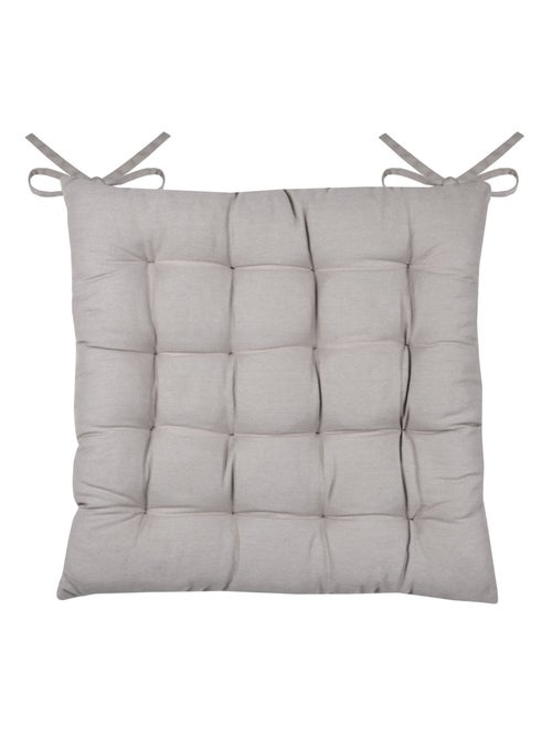 Galette de chaise unie et classique - Kiabi