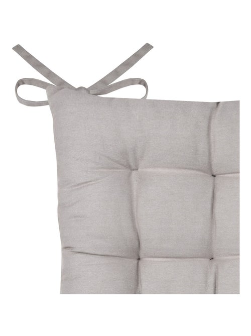 Galette de chaise unie et classique - Kiabi