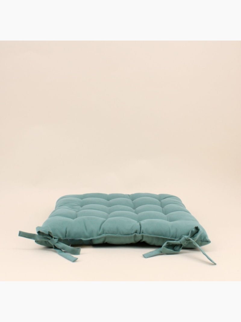 Galette de chaise vert 40x40cm Vert - Kiabi