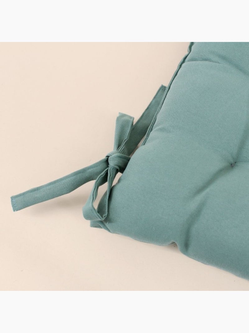 Galette de chaise vert 40x40cm Vert - Kiabi