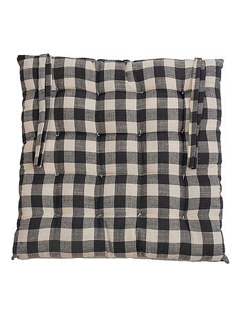 Galette de chaise vichy