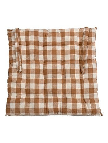 Galette de chaise vichy