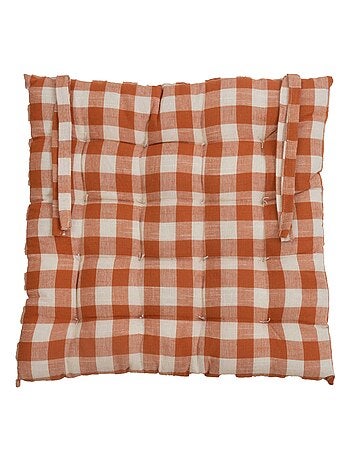 Galette de chaise vichy