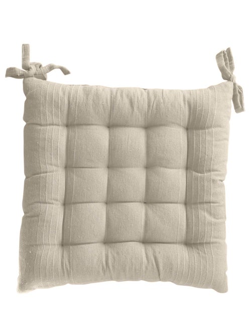 Galette piquée en coton recyclé - Kiabi